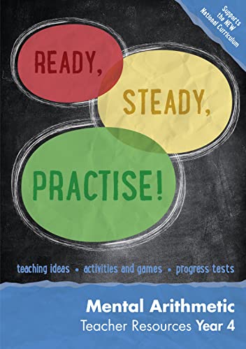 9780008161354: Ready, Steady, Practise! – Year 4 Mental Arithmetic Teacher Resources: Maths KS2