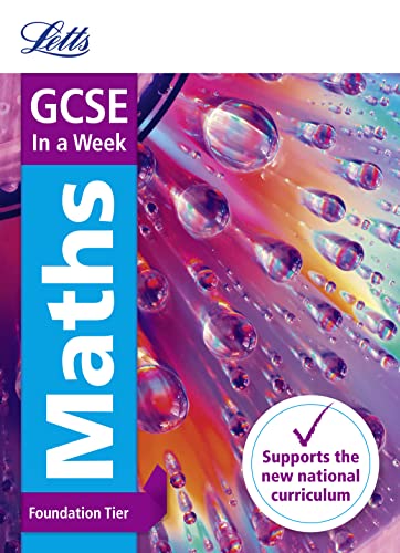 Beispielbild fr GCSE 9-1 Maths Foundation In a Week (Letts GCSE 9-1 Revision Success) zum Verkauf von WorldofBooks