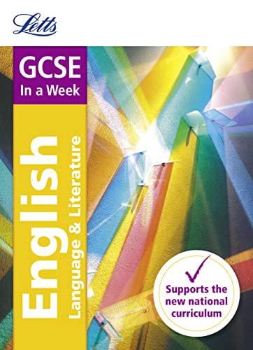 Stock image for GCSE 9-1 English In a Week (Letts GCSE 9-1 Revision Success) for sale by WorldofBooks