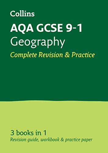 Imagen de archivo de Grade 9-1 GCSE Geography AQA All-in-One Complete Revision and Practice (with free flashcard download) (Collins GCSE 9-1 Revision) a la venta por AwesomeBooks