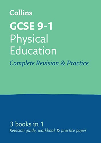 Imagen de archivo de GCSE Physical Education Grade 9-1 Complete Practice and Revision Guide with free online Q&A flashcard download (Collins GCSE 9-1 Revision) a la venta por AwesomeBooks
