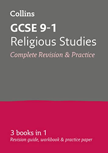 Stock image for GCSE 9-1 Religious Studies All-in-One Complete Revision and Practice: Ideal for home learning, 2021 assessments and 2022 exams for sale by Chiron Media