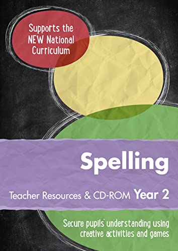 Stock image for Year 2 Spelling Teacher Resources with CD-ROM: English KS1 (Ready, Steady, Practise!) for sale by Goldstone Books