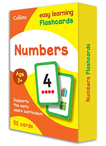 9780008201067: Numbers Flashcards: Ideal for home learning (Collins Easy Learning Preschool)