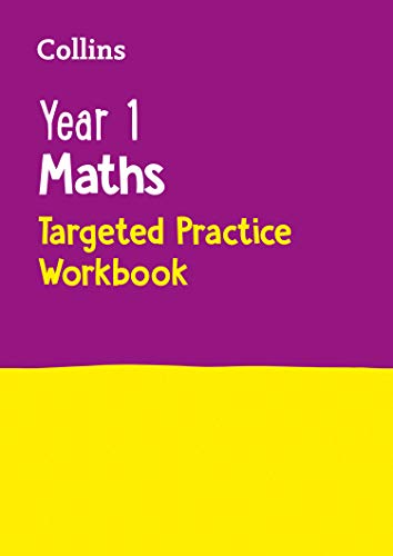 Stock image for Year 1 Maths Targeted Practice Workbook: Ideal for use at home (Collins KS1 Practice) for sale by WorldofBooks