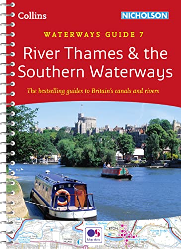 Beispielbild fr River Thames and Southern Waterways: Waterways Guide 7 (Collins Nicholson Waterways Guides) zum Verkauf von WorldofBooks