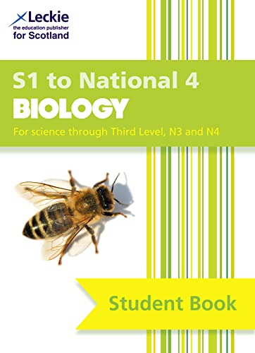 Beispielbild fr S1 to National 4 Biology Student Book: For Curriculum for Excellence SQA Exams (Student Book for SQA Exams) zum Verkauf von AwesomeBooks