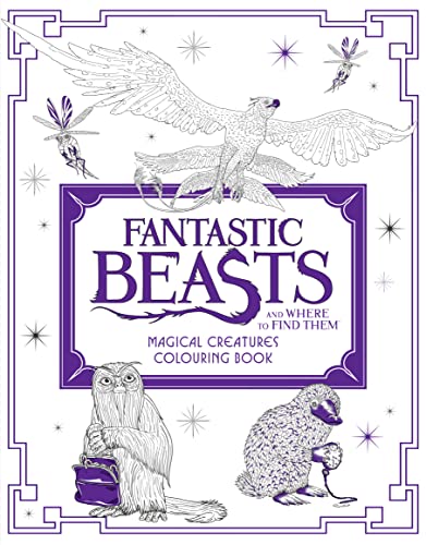 Beispielbild fr Fantastic Beasts and Where to Find Them: Magical Creatures Colouring Book: Magical Creatures Coloring Book zum Verkauf von WorldofBooks