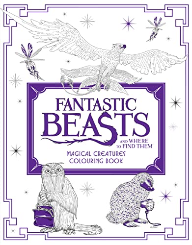 Imagen de archivo de Fantastic Beasts and Where to Find Them: Magical Creatures Colouring Book: Magical Creatures Coloring Book a la venta por WorldofBooks