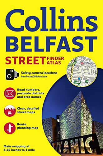 9780008211554: Collins Belfast Streetfinder Colour Atlas