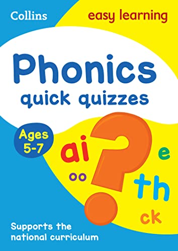 9780008212445: Phonics Quick Quizzes Ages 5-7: Ideal for home learning (Collins Easy Learning KS1)