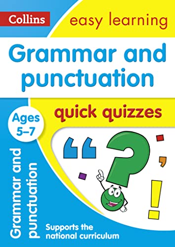 9780008212469: Grammar & Punctuation Quick Quizzes Ages 5-7: Ideal for home learning (Collins Easy Learning KS1)
