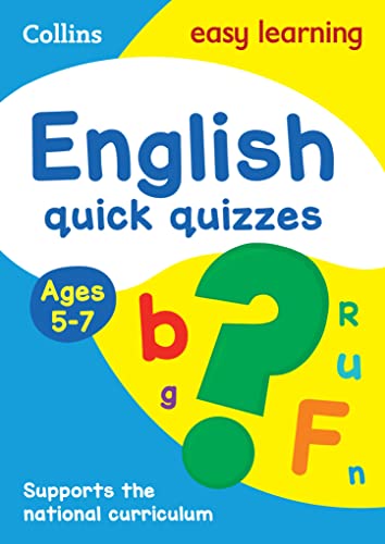 Stock image for English Quick Quizzes Ages 5-7: Ideal for home learning (Collins Easy Learning KS1) for sale by WorldofBooks