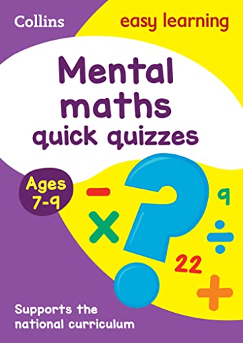 Stock image for Mental Maths Quick Quizzes Ages 79 Ideal for home learning Collins Easy Learning KS2 for sale by PBShop.store US