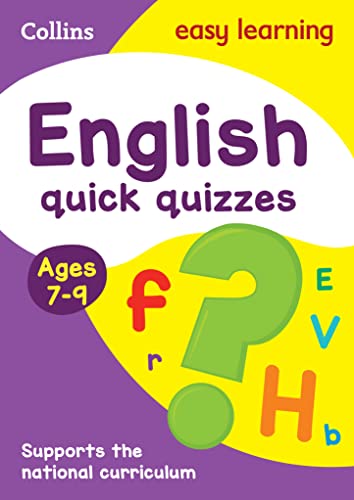 Imagen de archivo de English Quick Quizzes Ages 7-9: Ideal for home learning (Collins Easy Learning KS2) a la venta por WorldofBooks