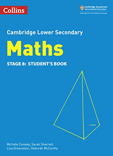 Stock image for Lower Secondary Maths Student  s Book: Stage 8 (Collins Cambridge Lower Secondary Maths) for sale by Y-Not-Books