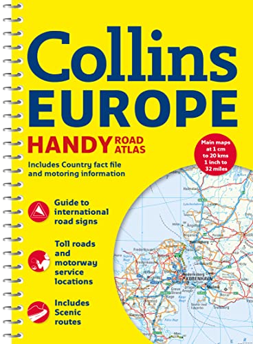 Stock image for Collins Handy Road Atlas Europe for sale by WorldofBooks