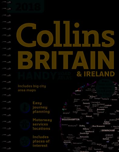 Stock image for 2018 Collins Britain & Ireland Handy Road Atlas for sale by GF Books, Inc.