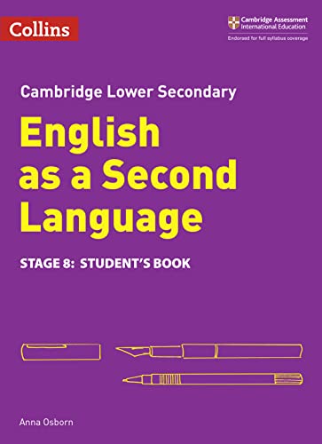 9780008215415: Lower Secondary English as a Second Language Student’s Book: Stage 8 (Collins Cambridge Lower Secondary English as a Second Language)