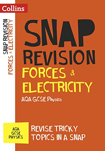 Stock image for Forces & Electricity: AQA GCSE 9-1 Physics (Collins Snap Revision) for sale by WorldofBooks