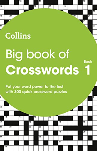 9780008220945: Big Book of Crosswords Book 1: 300 quick crossword puzzles (Collins Crosswords)
