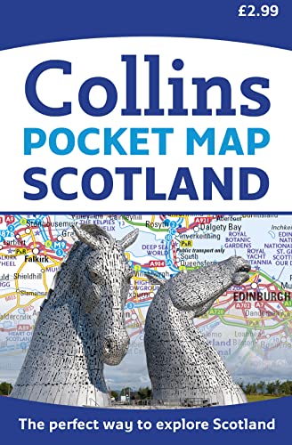 9780008225063: Scotland Pocket Map 1:550K