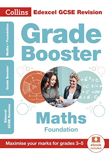 Stock image for Edexcel GCSE 9-1 Maths Foundation Grade Booster (Grades 3-5): Ideal for home learning, 2021 assessments and 2022 exams (Collins GCSE Grade 9-1 Revision) for sale by WorldofBooks