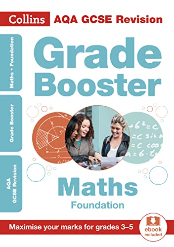 Stock image for Collins GCSE Revision and Practice - New Curriculum " AQA GCSE Maths Foundation Grade Booster for grades 3"5 for sale by Books From California