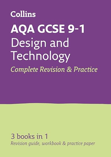 Stock image for AQA GCSE 9-1 Design & Technology All-in-One Complete Revision and Practice: Ideal for home learning, 2022 and 2023 exams (Collins GCSE Grade 9-1 Revision) for sale by WorldofBooks