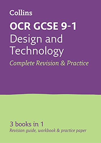 Stock image for OCR GCSE 9-1 Design & Technology All-in-One Complete Revision and Practice: Ideal for the 2024 and 2025 exams (Collins GCSE Grade 9-1 Revision) for sale by WorldofBooks