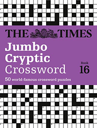 9780008228934: The Times Jumbo Cryptic Crossword Book 16: 50 world-famous crossword puzzles