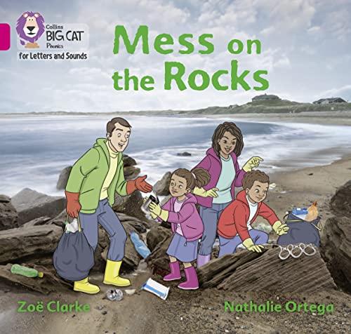 Stock image for Mess on the Rocks: Band 01B/Pink B (Collins Big Cat Phonics for Letters and Sounds) for sale by AwesomeBooks
