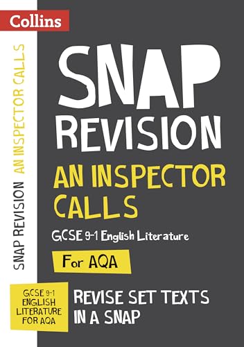 9780008235918: Collins Snap Revision Text Guides – An Inspector Calls: AQA GCSE English Literature