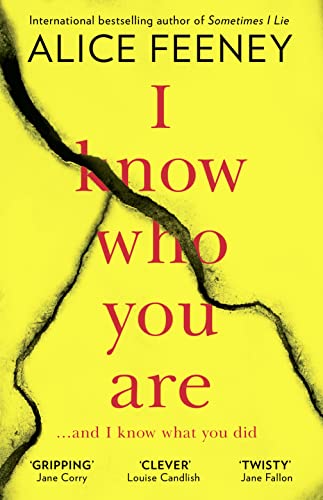 Stock image for I Know Who You Are: A dark, chilling and clever psychological thriller with a killer twist for sale by WorldofBooks