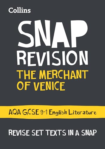 Beispielbild fr Collins Snap Revision Text Guides - The Merchant of Venice: AQA GCSE English Literature zum Verkauf von SecondSale