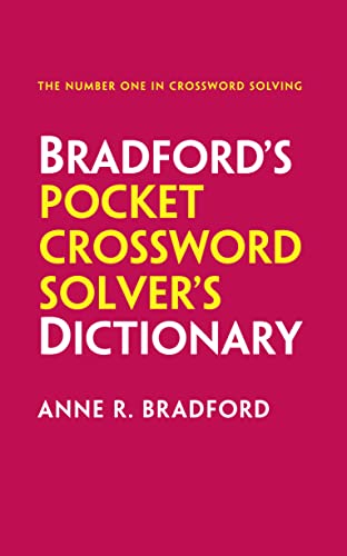 Imagen de archivo de Bradford  s Pocket Crossword Solver  s Dictionary: Over 125,000 solutions in an A-Z format for cryptic and quick puzzles a la venta por WorldofBooks