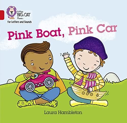 Imagen de archivo de Pink Boat, Pink Car: Band 02B/Red B (Collins Big Cat Phonics for Letters and Sounds) a la venta por WorldofBooks