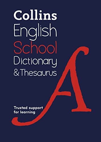 Stock image for Collins English School Dictionary &amp; Thesaurus for sale by Blackwell's