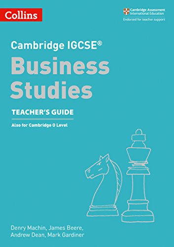 Stock image for Business Studies. Cambridge IGCSE Teacher's Guide for sale by Blackwell's