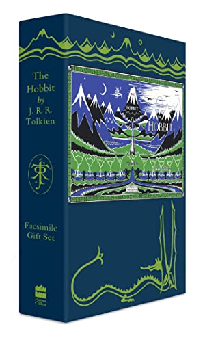 Stock image for The Hobbit Facsimile Gift Edition [Lenticular cover]: The Classic Bestselling Fantasy Novel for sale by PBShop.store UK