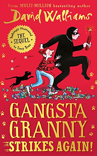 Stock image for Gangsta Granny Strikes Again!: The amazing sequel to GANGSTA GRANNY, a funny illustrated children  s book by bestselling author David Walliams for sale by WorldofBooks