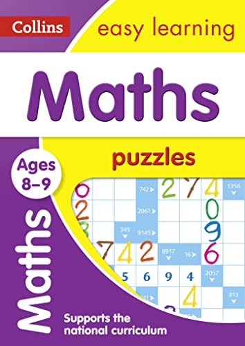 Beispielbild fr Maths Puzzles Ages 8-9: Ideal for home learning (Collins Easy Learning KS2) zum Verkauf von WorldofBooks