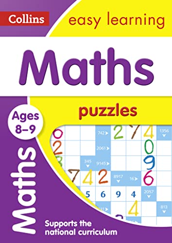 Stock image for Maths Puzzles Ages 8-9: Ideal for home learning (Collins Easy Learning KS2) for sale by Goldstone Books