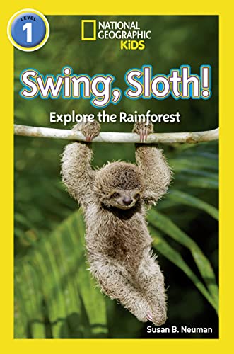 Beispielbild fr Swing, Sloth!: Level 1 (National Geographic Readers) zum Verkauf von WorldofBooks