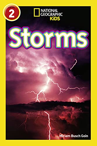 Stock image for NAT GEO READER - STORMS for sale by Hawking Books