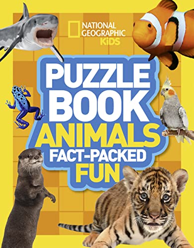 Stock image for Puzzle Book Animals: Brain-tickling quizzes, sudokus, crosswords and wordsearches (National Geographic Kids Puzzle Books) for sale by ThriftBooks-Dallas