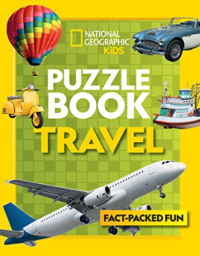 9780008267728: Puzzle Book Travel: Brain-tickling quizzes, sudokus, crosswords and wordsearches (National Geographic Kids)