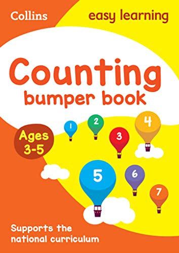 Beispielbild fr Counting Bumper Book Ages 3-5: Ideal for home learning (Collins Easy Learning Preschool) zum Verkauf von WorldofBooks