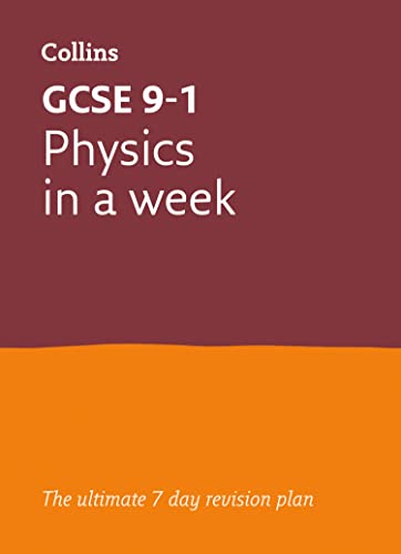 Imagen de archivo de Letts GCSE 9-1 Revision Success - GCSE Physics in a Week a la venta por ThriftBooks-Atlanta