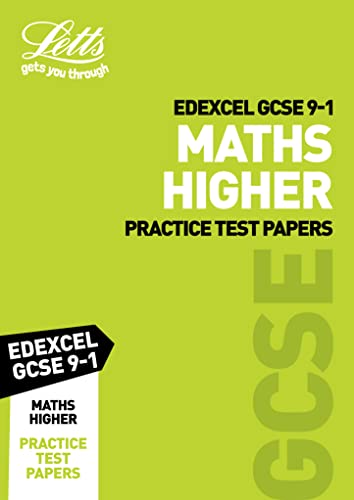 Beispielbild fr Grade 9-1 GCSE Maths Higher Edexcel Practice Test Papers: GCSE Grade 9-1 (Letts GCSE 9-1 Revision Success) zum Verkauf von WorldofBooks